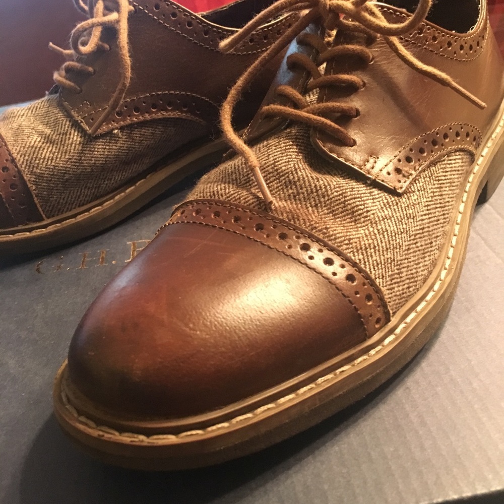 BASS Men’s Brown Saddle Shoes Size 7